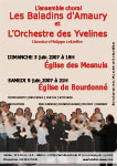 Affiche de concert de la saison 2007