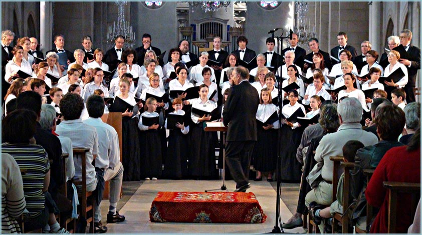 Les Baladins en concert à Rambouillet en 2010