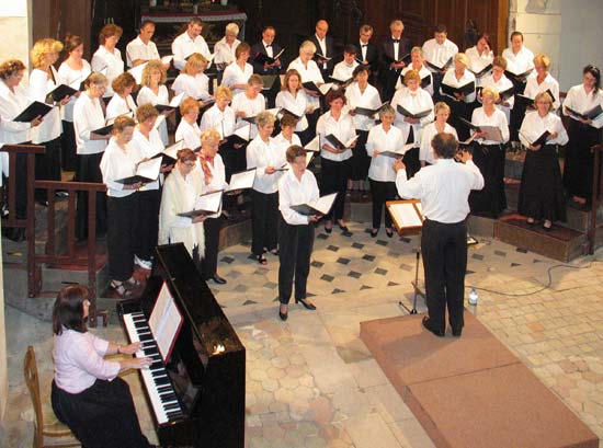 Les Baladins à Méré en juin 2002